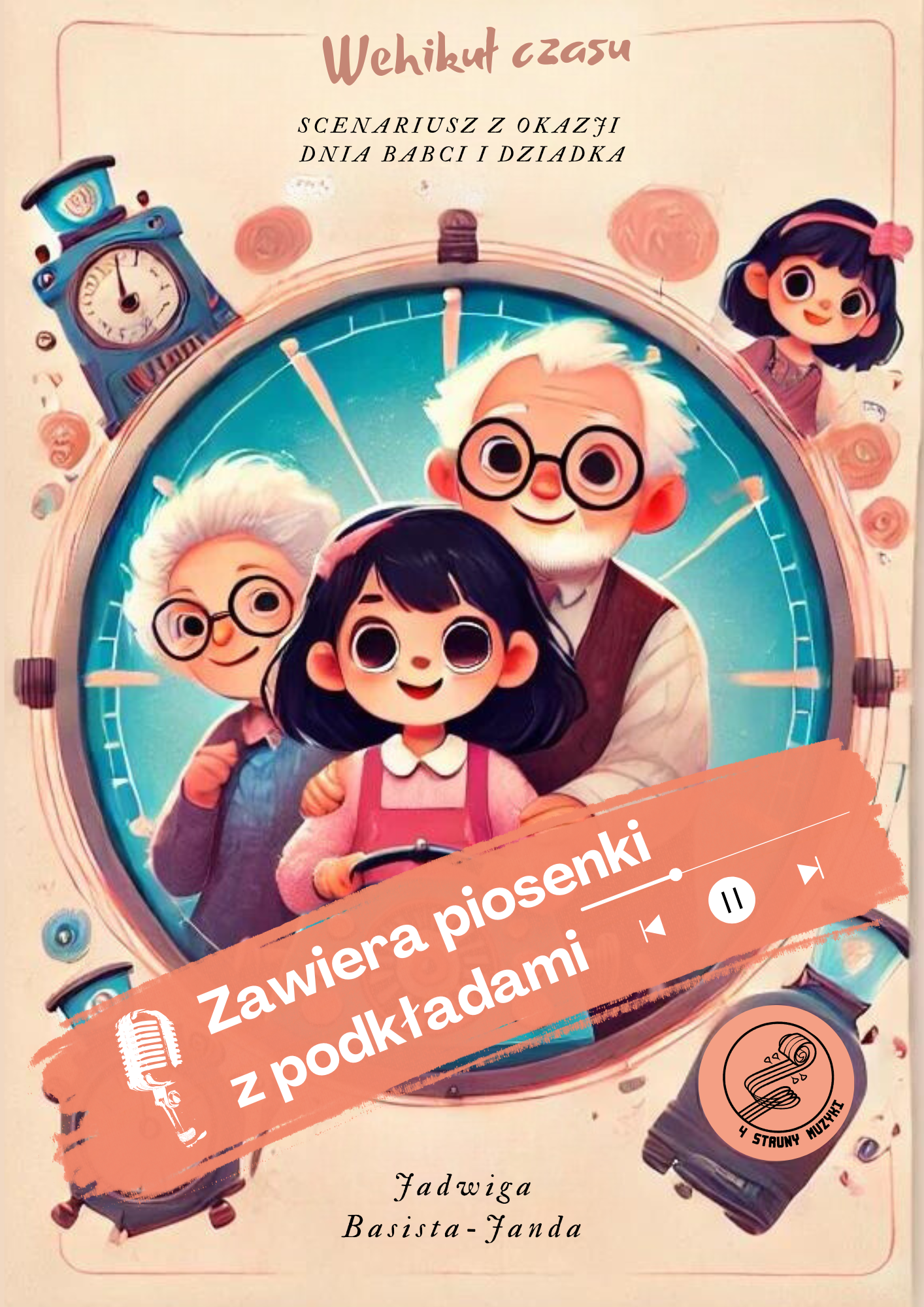 Pakiet „Muzyczna podróż w czasie”- Scenariusz z piosenkami