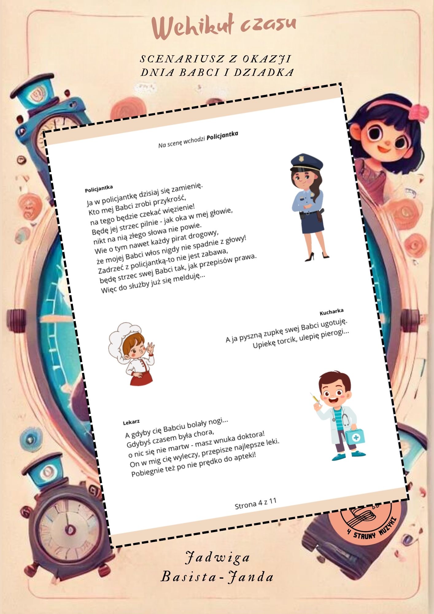 Pakiet „Muzyczna podróż w czasie”- Scenariusz z piosenkami - obrazek 2