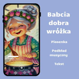 Okładka Babcia dobra wróżka Piosenka "Babcia dobra wróżka"