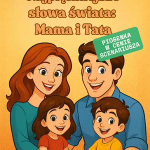 Scemariusz Najpiekniejsze slowa swiata –okladka 1 Scenariusz "Najpiękniejsze słowa świata - Mama i Tata" + piosenka gratis!